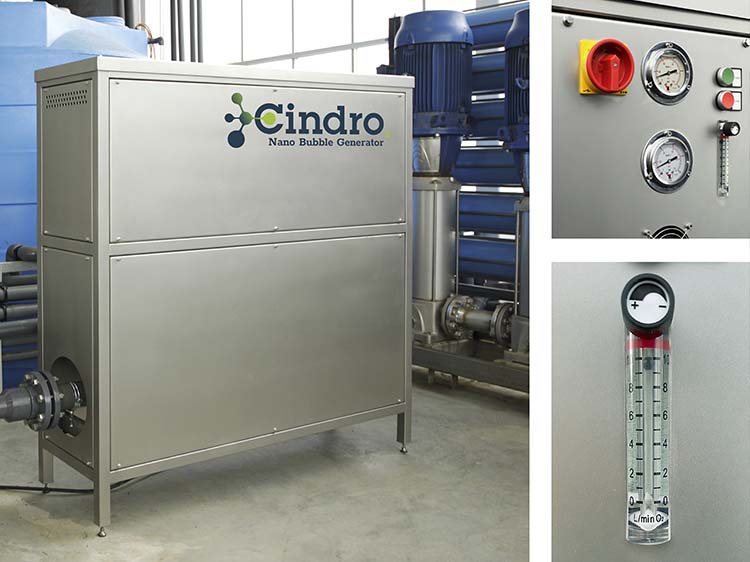 Cindro<sub>2</sub> Nano Bubble Generator